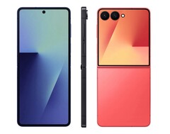 Il Samsung Galaxy Z Flip7 sarà disponibile nei colori blu, rosso e nero. (Fonte: Evan Blass)