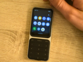 Il Sidephone (nella foto) con il cassetto delle applicazioni visibile. (Fonte immagine: u/sebastiansnell su r/sidephone subreddit)