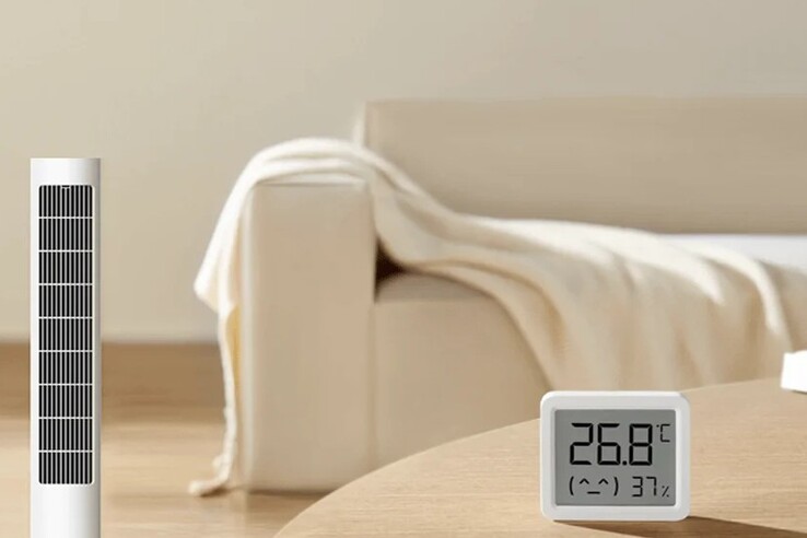 Lo Smart Temperature and Humidity Monitor 3 Mini di Xiaomi può essere collegato ad altri dispositivi smart home. (Fonte immagine: Xiaomi)