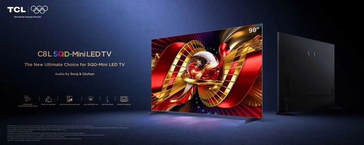 Il televisore LED TCL C8L SQD-Mini