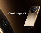 Il Magic V5 riprende il linguaggio di design del Magic V3 con un alloggiamento ottagonale per la fotocamera. (Fonte immagine: Honor - modificato)