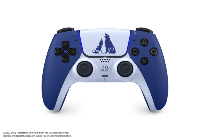 Controller DualSense a tema God of War Ragnarok (immagine da Sony)