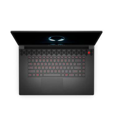 Alienware m17 R5 top (immagine via Dell)