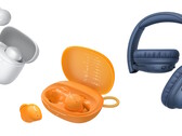 I modelli Belkin SoundForm Dot ANC, Isolate Buds ANC e Play ANC (da sinistra a destra) offrono la cancellazione del rumore a un prezzo accessibile.