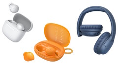 I modelli Belkin SoundForm Dot ANC, Isolate Buds ANC e Play ANC (da sinistra a destra) offrono la cancellazione del rumore a un prezzo accessibile.