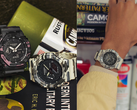 Nella foto - i modelli Casio G-Shock GA-2100CM-8A e GA-2100CM-5A (a sinistra), e il GA-2100CM-5A (a destra).