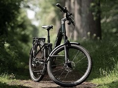 La e-bike Deruiz Lapis è dotata di un sistema di sospensioni complete di RockShox. (Fonte: Deruiz)