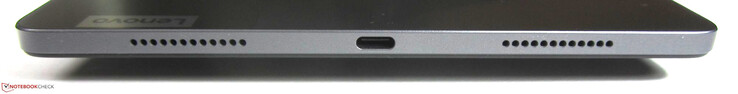 A destra: altoparlante, USB-C 3.2 Gen.1, altoparlante