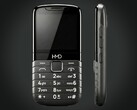 La tastiera di questo feature phone è progettata per poter essere sostituita con un touchpad.