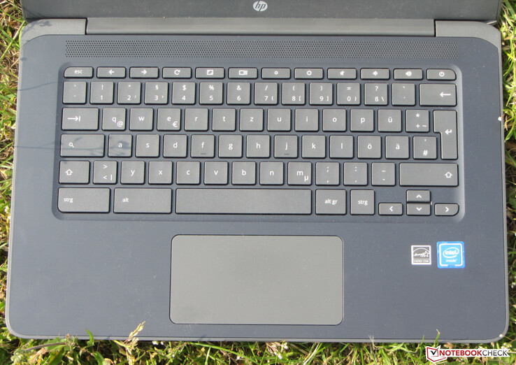 Uno sguardo alla tastiera e al trackpad del Chromebook 14 G5