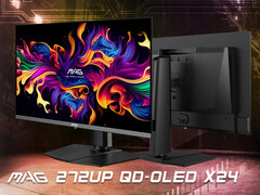 MAG 272UP X24 è un'alternativa più economica a MPG 272URX. (Fonte: MSI)