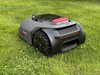 Parte posteriore del tosaerba robot