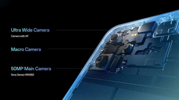 Oppo Reno14 F è dotato di una fotocamera primaria Sony IMX882 da 50 MP (Fonte: Oppo)