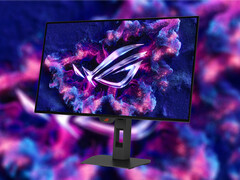 ROG Strix OLED XG27AQWMG è uno dei tre monitor da gioco che utilizzano il nuovo pannello OLED Primary Tandem da 280 Hz di LG. (Fonte: Asus)
