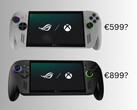 Prezzi presunti per ROG Xbox Ally e ROG Xbox Ally X (Fonte: Microsoft Gaming con modifiche)