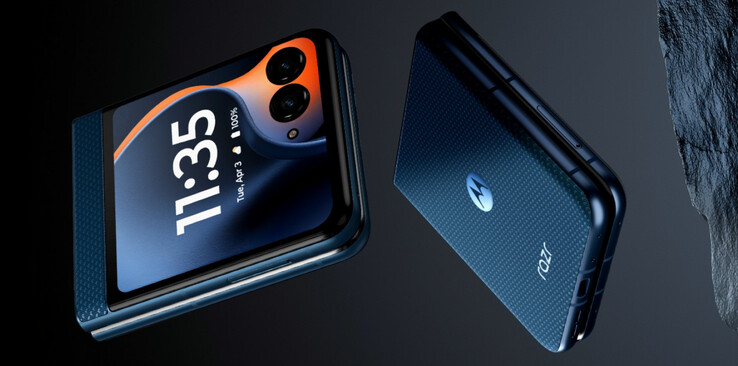 Il Motorola Razr 60. (Fonte immagine: via Evan Blass)
