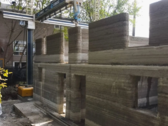 La casa a schiera stampata in 3D ha una superficie di 4.500 metri quadrati (Fonte immagine: nidus3D/COBOD)