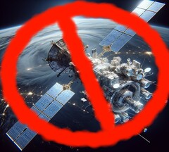 Una connessione Internet satellitare è molto più difficile da controllare/regolare rispetto a quella normale. (Fonte immagine: AI generated)