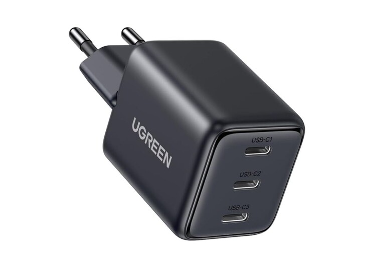 Il nuovo caricatore da parete Zapix 3 porte USB-C di Ugreen. (Fonte: Ugreen)