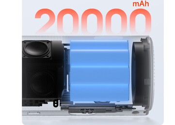 La serie MoGo 4 ha una batteria da 20.000 mAh. (Fonte immagine: Xgimi)