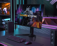 L'AORUS FO27Q2 offre tre anni di garanzia burn-in. (Fonte: Gigabyte)