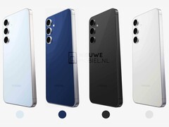 I presunti quattro colori di lancio di Galaxy S25 FE. (Fonte: Nieuwe Mobiel)