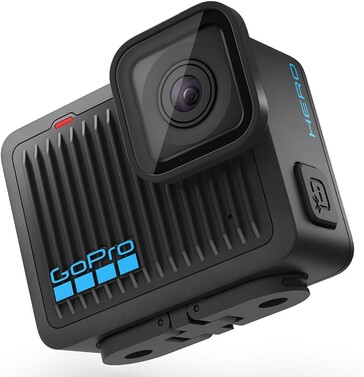 La GoPro Hero più piccola è priva di un display frontale, il cui spazio è utilizzato dal massiccio dissipatore di calore (fonte: Amazon via TechstoriesIndia)