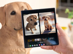 Le build stabili di One UI 8 sono attualmente disponibili solo sugli ultimi pieghevoli di Samsung, Galaxy Z Fold7 nella foto. (Fonte: Samsung)