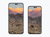 L'iPhone 14 Pro con la sua curiosa barra della fotocamera. (Fonte immagine: @aaple_lab)