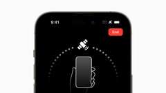 L'SOS di emergenza via satellite è attivo. (Fonte: Apple)