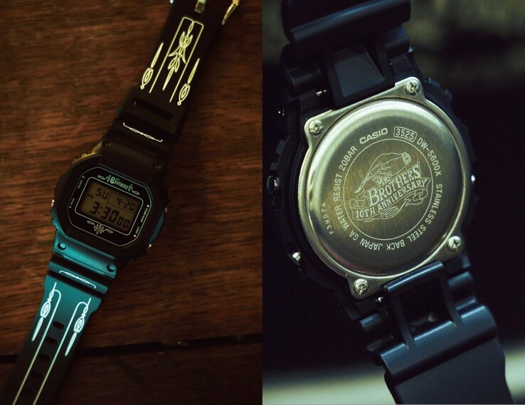 L'orologio Casio G-Shock x Mr. Brothers Cut Club DW-5600X. (Fonte: Mr. Brothers Cut Club)