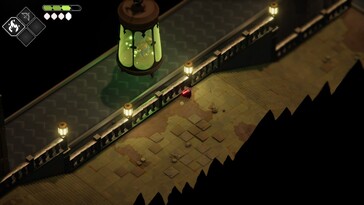 Nell'immagine: uno screenshot di gioco tratto da Death's Door.