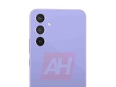 L'ultimo rendering di Galaxy A54. (Fonte: Android Headlines)