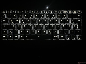 Retroilluminazione della tastiera