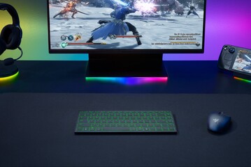 La tastiera da gioco Razer Joro sul desktop (Fonte: Razer)