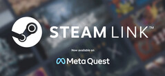 Steam Link è un altro modo per giocare ai giochi Steam VR sulle recenti cuffie Quest VR. (Fonte: Valve & Meta - modifica)
