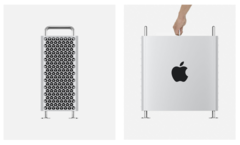 Il prossimo Mac Pro assomiglierà ad una versione più piccola del modello attuale. (Fonte: Apple)