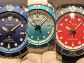 Da sinistra a destra (nella foto): Seiko Prospex SPB543J, SPB539J e SPB541J. (Fonte immagine: @SeikoLeaks su YouTube - modificato)