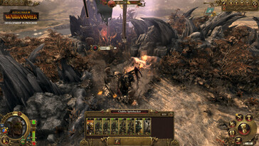 Un'immagine che mostra uno scontro in Total War: Warhammer.
