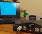 Uno screengrab di Windows CE 2.11 in esecuzione su un Nintendo 64