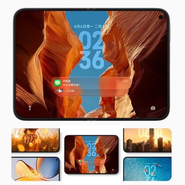 Viene svelato per la prima volta il display interno 7:5 dello Xiaomi Mix Fold 5.