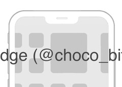 Ecco come potrebbe presentarsi la zona anteriore di iPhone 12 (Image Source: choco_bit)