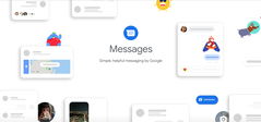 L'app Messaggi di Google riceve una spinta alla sua diffusione. (Fonte: Google)