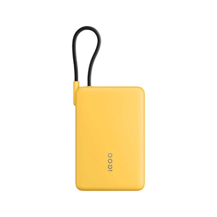 Il Power Bank iQOO 33W con cavo incorporato 10000mAh. (Fonte immagine: vivo)