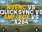 Grazie alla reintroduzione delle cornici B, l'AMF di AMD è ora a distanza di sicurezza dai suoi concorrenti. (Fonte immagine: EposVox su Youtube)