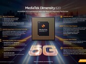 Le specifiche di MediaTek 820 (Image Source: Mediatek)