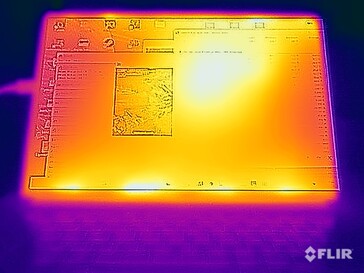 Test di sollecitazione delle temperature di superficie (parte anteriore)