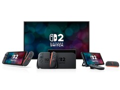 Palmare Nintendo Switch 2 e dock con controller Joy Con 2. (Fonte immagine: Amazon)