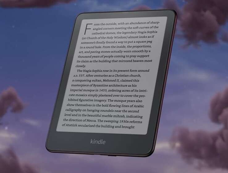 Amazon Kindle Paper White Signature Edition (Fonte immagine - Amazon.com)