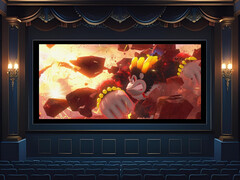 Si dice che il film di Donkey Kong venga proiettato in un cinema (Fonte: Nintendo of America con modifiche)